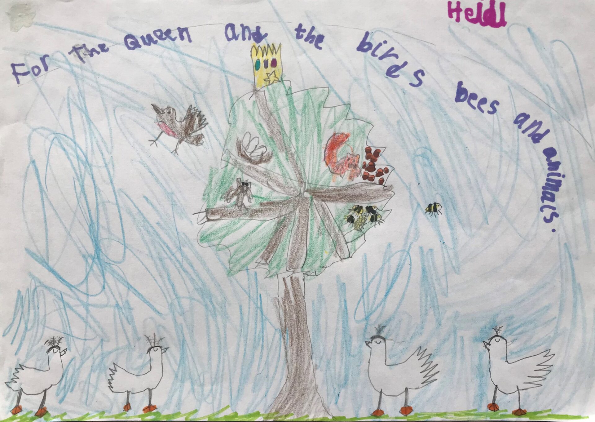 Child's Image of the oak tree Child's Image of the oak tree - number 1