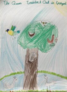 Child's Image of the oak tree Child's Image of the oak tree - number 2