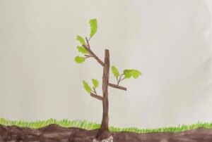 Child's Image of the oak tree Child's Image of the oak tree - number 3